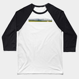 Mountain panorama Baseball T-Shirt